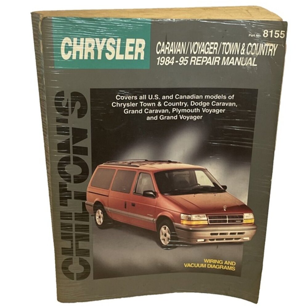 Chilton's Chrysler Caravan Voyager Town and Country 1984-95 Repair Manual #8155